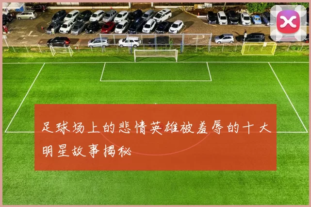 足球场上的悲情英雄被羞辱的十大明星故事揭秘