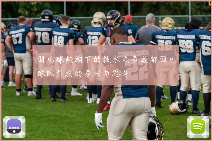 羽毛球热潮下的技术之争成都羽毛球队引发的争议与思考